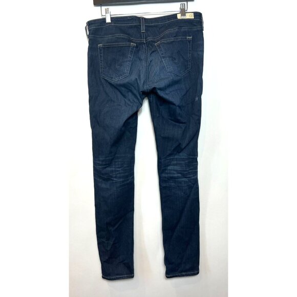 AG Adriano Goldschmied The Stilt Cigarette Leg Dark Wash Skinny Jeans Size 29R - Picture 3 of 9